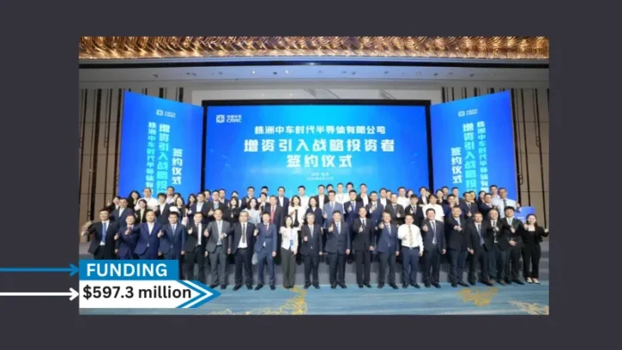 Zhuzhou CRRC Times Semiconductor, the parent company of Zhuzhou CRRC Times Electric, a maker of electric vehicle systems and trains, has completed an equity funding round, raising approximately $597.3 million.