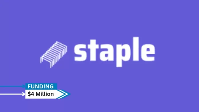 Staple can be used to gather data from semi-structured and unstructured documents, such as trade settlement agreements, bills of lading, medical claims, and many more. Because the data is unstructured, companies typically rely on manual processes, according to Paul Santos, managing partner at Wavemaker Partners.