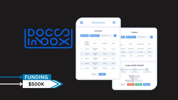 DocsInBox, a multinational e-invoicing and procurement company situated in Dubai, United Arab Emirates has raised $500K in funding. Beckers were not revealed.