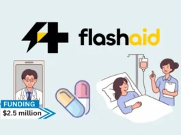 The pre-Series A investment round led by Piper Serica Angel Fund and international venture capital firm SOSV has garnered $2.5 million for the healthcare and insurtech startup Flashaid.