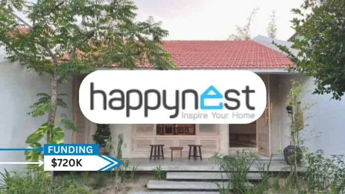 Happynest is a social-commerce website and home and living community established in Vietnam. Touchstone Partners is leading a $720,000 seed round in the company.