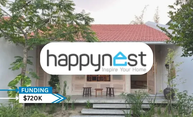 Happynest is a social-commerce website and home and living community established in Vietnam. Touchstone Partners is leading a $720,000 seed round in the company.