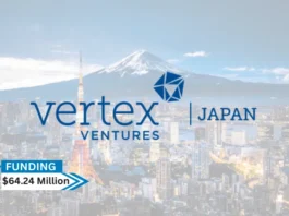 Vertex Ventures Japan launched its $64.24 million inaugural fund, VVJFI, anchored by Vertex Holdings.