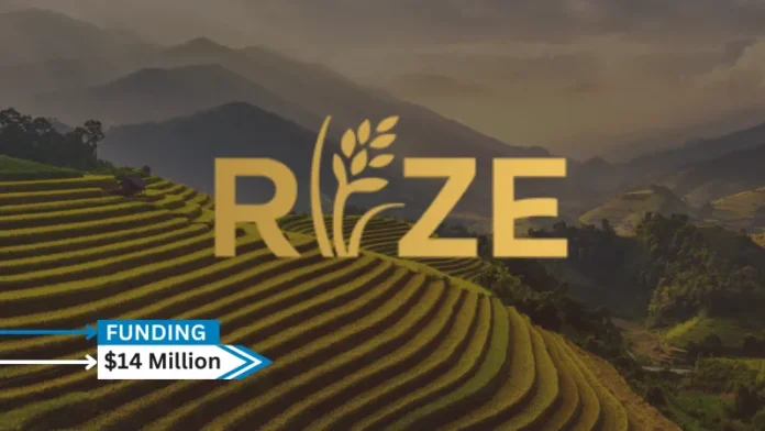 Rize, a pioneering agritech platform dedicated to making sustainable rice cultivation viable through innovative and data-driven practices, today announces the closing of its USD$14 million Series A funding round.