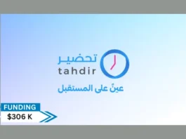 Saudi Arabia's educational technology business Tahdir raised 1.15 million Saudi Riyals (USD 306,000) from angel investors in its first pre-seed round.