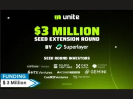 Unite, a Singapore-based company that offers a Layer 3 blockchain solution for mobile gaming on the mass market, has raised $3 million in seed money.