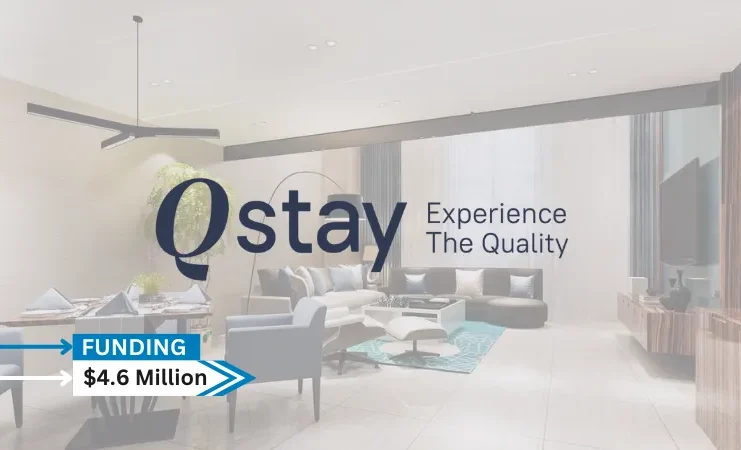 Qstay, a groundbreaking hospitality and rental investment property management platform in Dubai, raised $4.6 million in pre-Series A funding. New funding takes the company's total to $11.1 million.