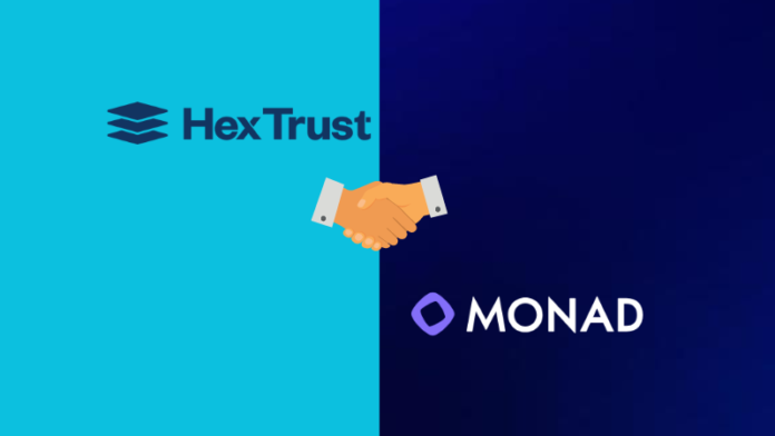 The worldwide developer-forward smart contract platform Monad Labs and the Hong Kong-based digital asset solutions provider Hex Trust Group have teamed up to provide custody support for the Monad Blockchain.