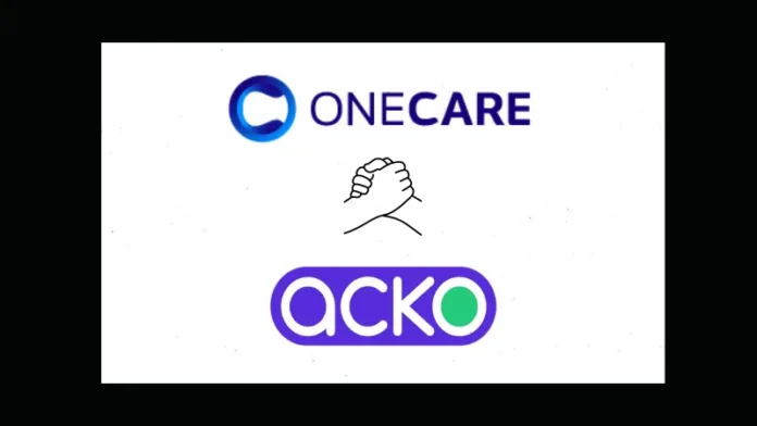 In an all-cash transaction, the insurtech startup Acko has partnership with OneCare, a digital chronic care management provider.