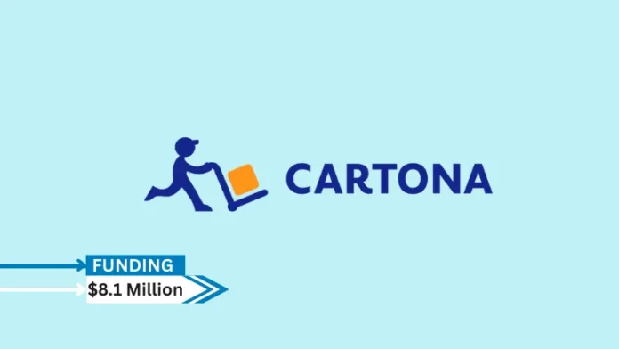 Cartona, an Egypt-based B2B e-commerce platform, raised $8.1 million in a Series A extension from Algebra Ventures, Silicon Badia, and the SANAD Fund for MSME. The funding round includes $5.6 million in equity and $2.5 million in debt from Camels Ventures and GlobalCorp.