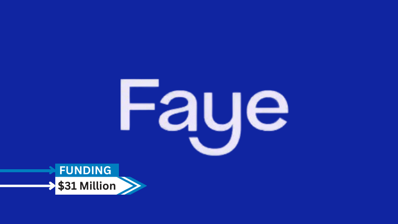 The travel startup Faye revealed that it had secured $31 million in Series B fundraising, increasing its total funding to $49 million. Leading the round was Portage, with participation from Munich Re Ventures, F2 Venture Capital, and Viola Ventures, in addition to current investors.