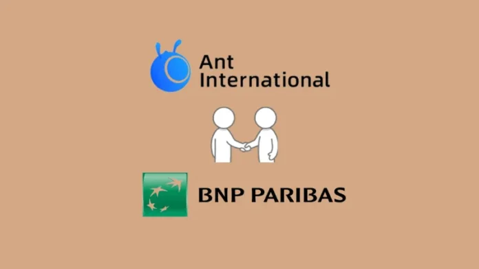 Ant International, a Singapore-based digital payment and financial technology startup, and BNP Paribas, the EU's largest bank, have partnered to improve cross-border payment options for European merchants and consumers.