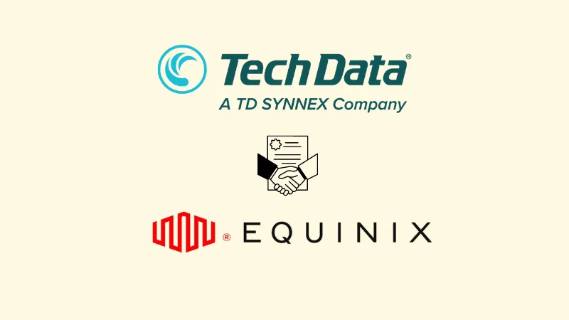 Tech Data, a TD SYNNEX subsidiary, and Equinix, a global provider of digital infrastructure, announced a new relationship. As a result, Tech Data will serve as Equinix's first distributor in Singapore and Hong Kong for its solutions.