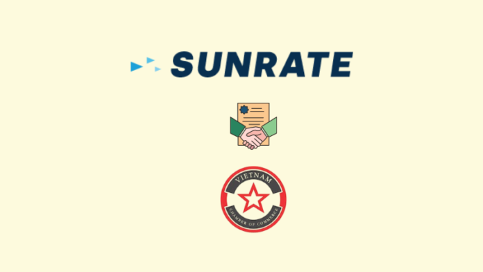 In order to support Vietnamese businesses aiming to expand and operate in Singapore, SUNRATE, an intelligent global payment and treasury management platform, announced that it has partnered with Vietnam Chamber of Commerce (VietCham Singapore).