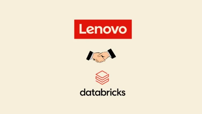 Lenovo and Databricks have teamed to promote artificial intelligence adoption among customers.