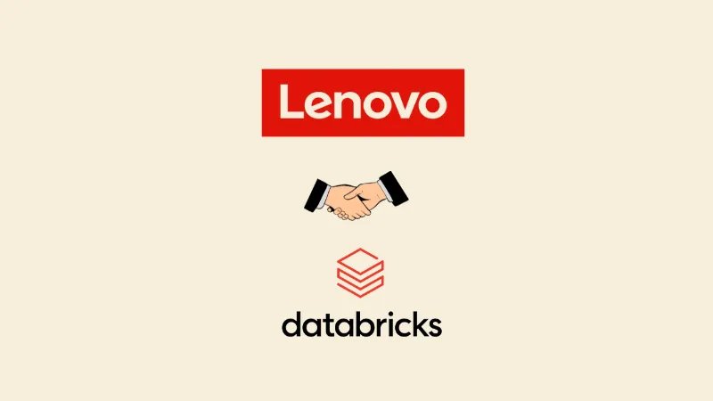 Lenovo and Databricks have teamed to promote artificial intelligence adoption among customers.