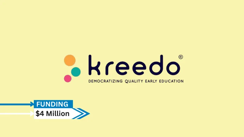 The edtech business Kreedo Early Childhood Solutions, situated in Bengaluru, has revealed that it has successfully raised $4 million in a Series A fundraising round. Heritas Capital, a Singaporean company, took the lead in this investment.