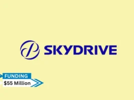 In the most recent of its Series C investment rounds, Japanese eVTOL aircraft company SkyDrive has raised $55 million. Inventum Ventures, Osaka Metro, Mizuho Bank, and Energy & Environment Investment.