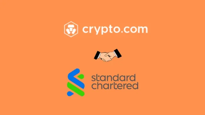 Through a Partnership with international bank Standard Chartered, Singapore-based cryptocurrency exchange company Crypto.com has launched its worldwide retail services from its Dubai Hub.