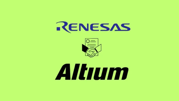 Renesas Electronics Corporation , a producer of innovative semiconductor solutions, and Altium Limited (“Altium”), a global leader in electronics design systems, said they had completed their purchase.