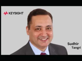 Sudhir Tangri has been appointed as the Vice President of Asia Pacific Sales by Keysight Technologies.