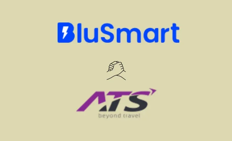 BluSmart partnership with ATS Travel, a premier travel management company offering comprehensive travel solutions for both corporate and individual clients.