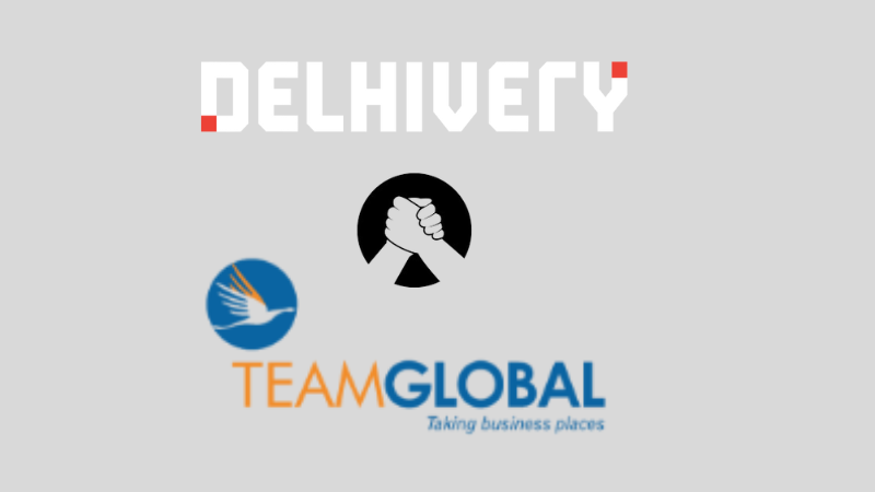 To enhance its ocean freight services, Delhivery, a massive player in logistics, allegedly struck a strategic partnership with Teamglobal Logistics.