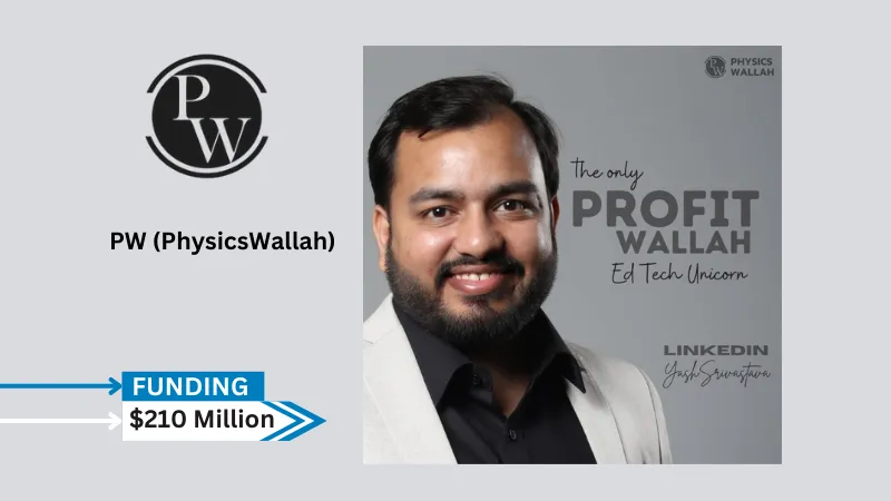 Physics Wallah (PW), which provides engineering entrance test coaching, announced it has successfully collected $210 million at a $2.8 billion valuation in a Series B investment round, bucking the funding slowdown that has severely affected the edtech industry.