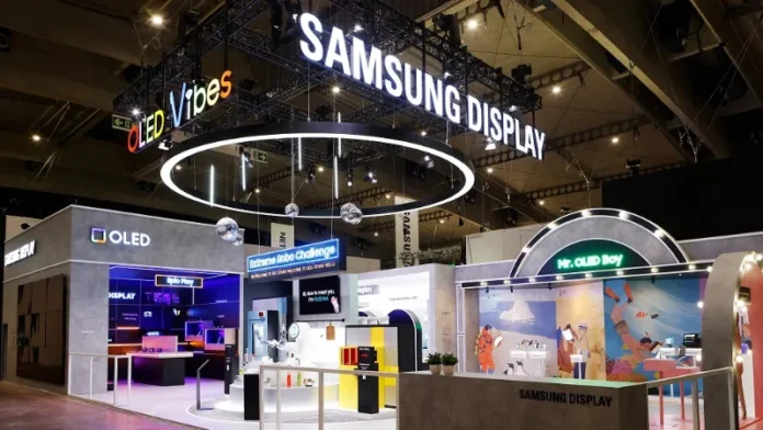 Samsung Display Co., a South Korean electronics maker, intends to invest $1.8 billion in a manufacturing facility this year in northern Vietnam to manufacture OLED displays for vehicles and other devices.