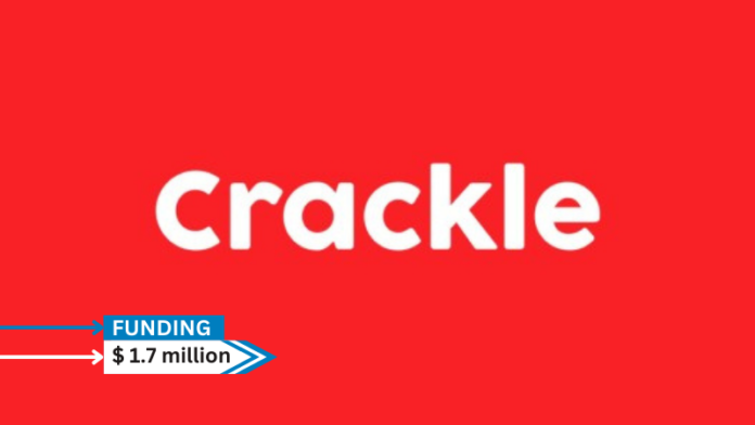 Crackle Technologies, a company based in Singapore that makes technology for data analysis and predictive modeling, raised USD1.7M.