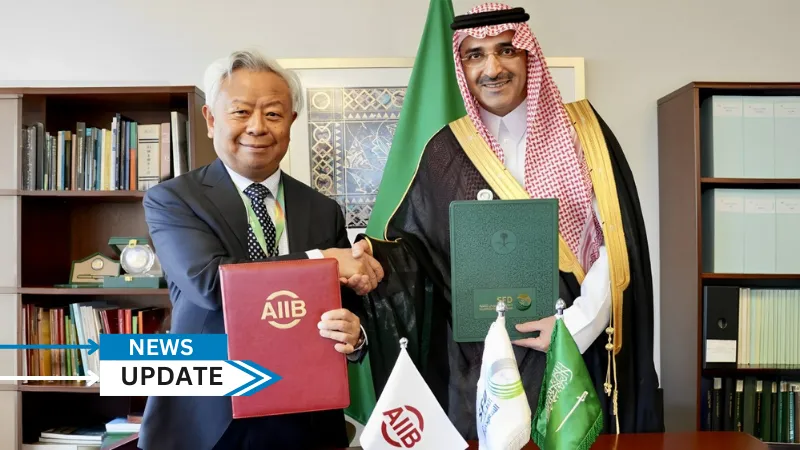 The Asian Infrastructure Investment Bank (AIIB) and the Saudi Fund for Development (SFD) signed a Memorandum of Understanding (MOU) to enhance cooperation to foster sustainable, resilient, and inclusive development in AIIB members in Asia and beyond.