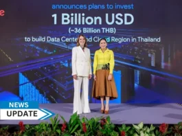 Google announced a US$1 billion investment to expand its digital infrastructure into Thailand with the development of its cloud and data center infrastructure in Bangkok and Chonburi. This investment will help meet growing demand for cloud services in Southeast Asia and around the world.