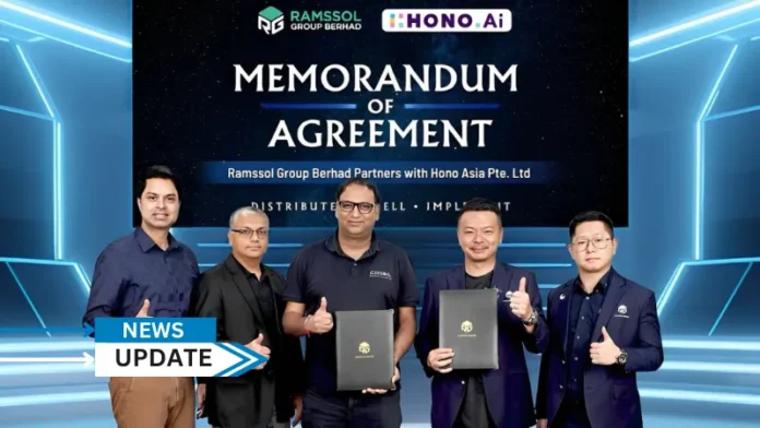 Malaysia-based Human Capital Management (HCM) solutions provider Ramssol Group Berhad has entered into a regional strategic partnership with HONO Asia Pte Ltd, a HR-tech Solutions to emphasize on technology that addresses, simplifies, and humanises end-to-end HR processes for artificial intelligence (AI)-driven human resource (HR) solutions.