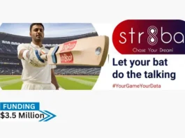 The Bengaluru-based Sportstech startup Str8bat has secured $3.5 Million in a Series A funding round led by Exfinity Venture Partners, with participation from RTL, Eternal Capital, and VCats Group, along with existing investors Techstars and SucSEED Indovation Fund.