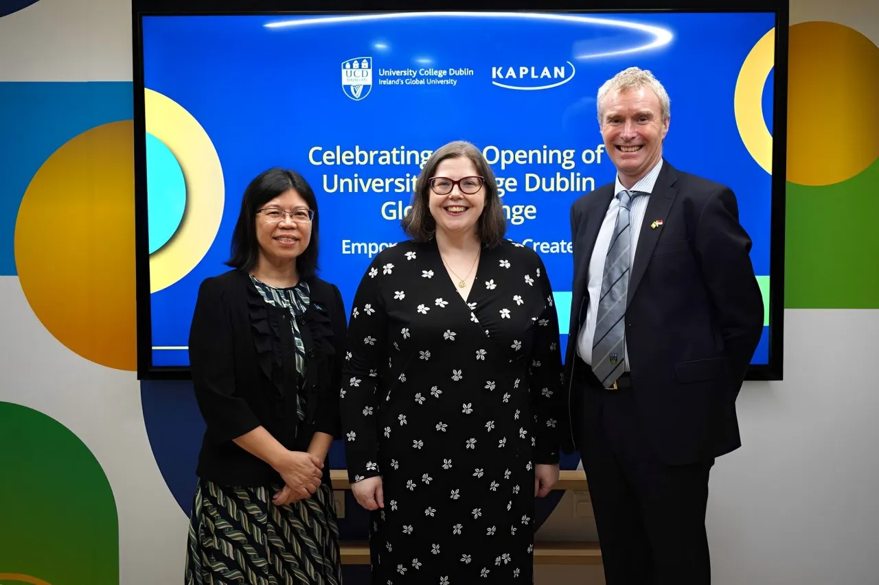 University College Dublin (UCD) and Kaplan (Singapore) have officially launched the new University College Dublin Global Lounge at Kaplan City Campus @ Wilkie Edge [1]. This launch represents another significant milestone in the longstanding strategic partnership between UCD and Kaplan.