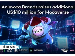 Animoca Brands Corporation Limited, the company advancing digital property rights for the open metaverse, today announced an additional tranche of funding of US$10 million for Mocaverse, following the previous investments totaling US$31.88 million already announced last year (see announcement of 08 December 2023) to build out the interoperable infrastructure tech stack for consumer crypto adoption with large user base ecosystems.