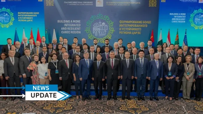 Member countries of the Central Asia Regional Economic Cooperation (CAREC) Program have endorsed a new Climate Change Action Plan (CCAP) and launched the CAREC Climate and Sustainability Project Preparatory Fund (CSPPF) to strengthen regional collaboration on climate resilience, low-carbon growth, and sustainable development.