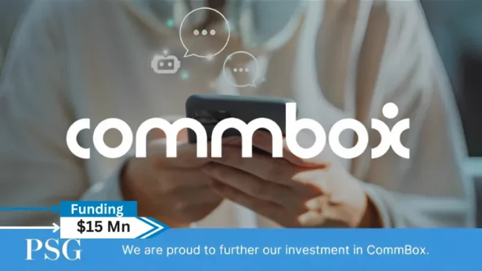 CommBox, a leading enterprise-grade omnichannel, AI-powered customer experience platform, has announced the completion of a $15 million growth investment round from PSG Equity, a leading growth equity firm that specializes in partnering with software and technology-enabled services companies to help navigate and capitalize on transformational growth.