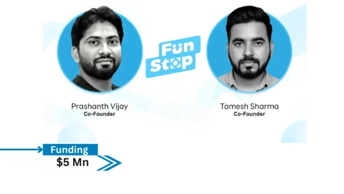 FunStop Games, a hyper-charged mobile game developer has secured $5 million funding in series A round led by 360 ONE Asset alongside InfoEdge Ventures.