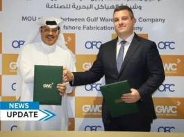 Gulf Warehousing Company Q.P.S.C (GWC) – one of the fastest-growing logistics businesses in the MENA region – announced that its wholly owned subsidiary, GWC Energy Services, has signed a Memorandum of Understanding (MoU) with Saudi Offshore Fabrication Company (OFC) to develop 100,000 square meters of Grade ‘A’ logistics facilities at Ras Al-Khair Industrial Port.