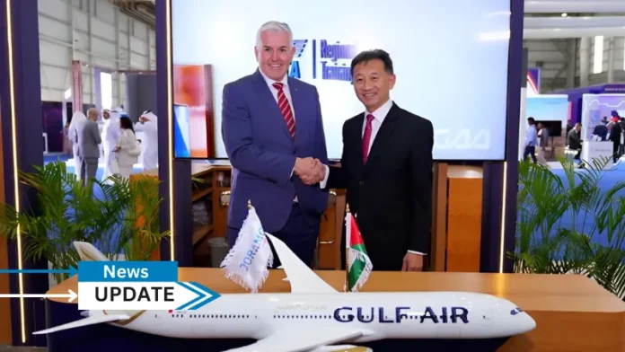 Gulf Air, the national carrier of the Kingdom of Bahrain, signs a Memorandum of Understanding (MOU) with Jordan Aircraft Maintenance Limited, Joramco, an Amman-based aircraft maintenance, repair, and overhaul (MRO) facility and engineering arm of Dubai Aerospace Enterprise (DAE) expanding joint MRO services.