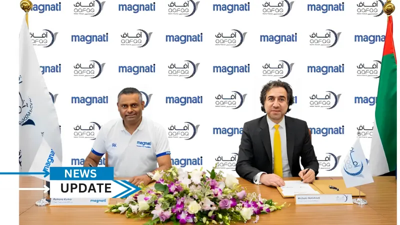 Magnati, a leading payment solution provider in the Middle East, has partnered with Aafaq Islamic Finance, an innovative digital Islamic finance provider, to launch an embedded financial solutions platform designed to support SMEs in the UAE.