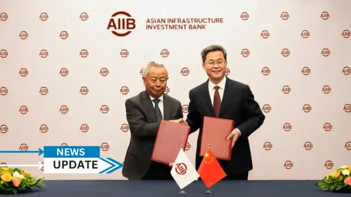 The Asian Infrastructure Investment Bank (AIIB) has signed a Grant Agreement with the People’s Republic of China (China), confirming a USD300-million contribution to the Bank’s Special Fund Window (the Fund) for less developed members.