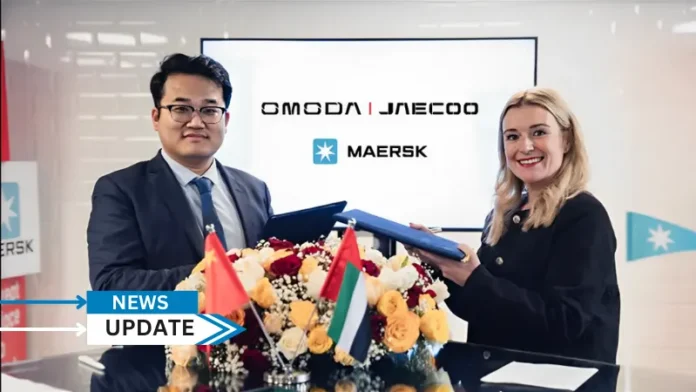 OMODA & JAECOO, the innovative automotive brand pioneering the future of mobility, has officially announced a strategic partnership with A.P. Moller - Maersk (Maersk), an integrated logistics company.