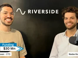 Israel-based Podcast recording platform Riverside has secured $30 million in a Series C funding round led by Zeev Ventures, with participation from Seven Seven Six, and angel investor Sam Lessin.