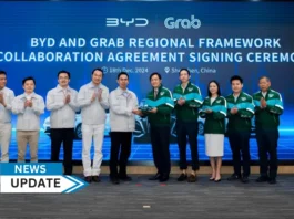 Grab, a leading superapp in Southeast Asia, and BYD have announced a regional partnership to expand access to up to 50,000 BYD electric vehicles (EVs) to Grab’s driver-partners across Southeast Asia, while increasing the availability of green vehicles to Grab users.