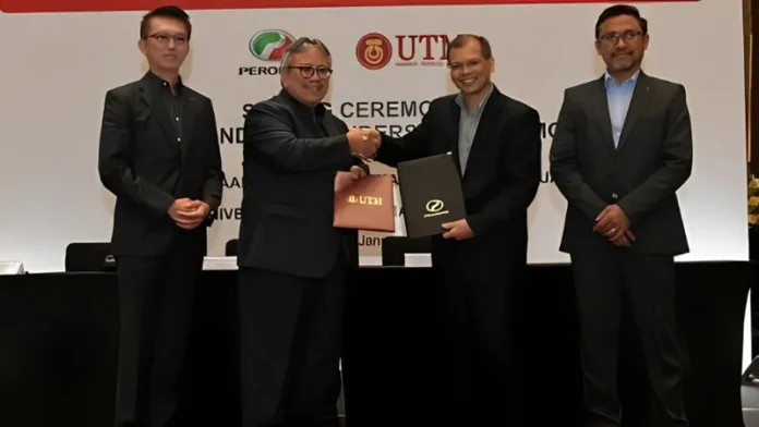 Perodua and Universiti Teknologi Malaysia (UTM) signed a memorandum of understanding (MoU) to develop the country’s next generation of electric vehicles (xEV).