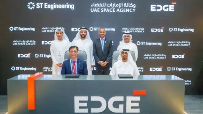 As prime contractor for the UAE Space Agency’s prestigious Sirb Programme, EDGE Group has partnered with ST Engineering, a global technology, defence, and engineering group, to accelerate the development of the UAE’s sovereign synthetic aperture radar (SAR) satellite capabilities.