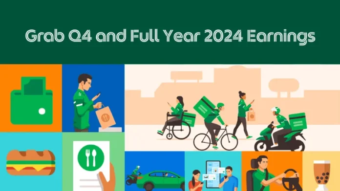 Grab Holdings Limited today announced unaudited financial results for the fourth quarter and full year ended December 31, 2024.Q4 2024 Revenue grew 17% year-over-year (“YoY”), or 15% on a constant currency basis to $764 million Q4 2024 On-Demand GMV grew 20% YoY, or 19% on a constant currency basis to $5.0 billion Q4 2024 Profit for the quarter was $11 million Q4 2024 Adjusted EBITDA improved by $61 million YoY to an all-time high of $97 million Operating Cash Flow of $852 million and Adjusted Free Cash Flow of $136 million for the full year