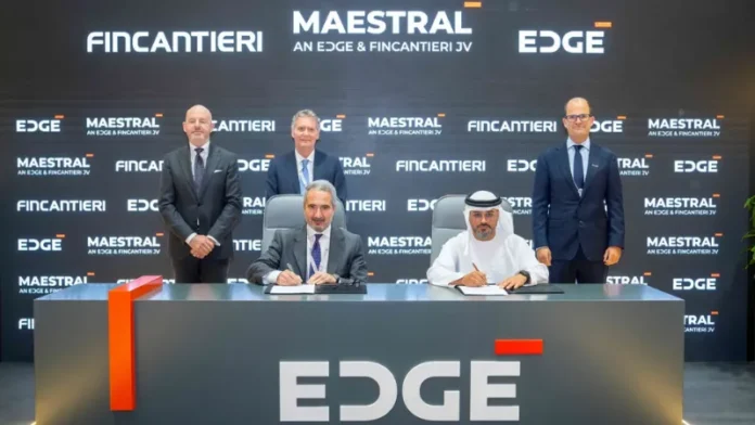 EDGE, one of the world’s leading advanced technology and defence groups, and Fincantieri, one of the world’s leading groups in high-complexity shipbuilding, announced that MAESTRAL, their Abu Dhabi-based shipbuilding joint venture, will be awarded a major ‘In-Service Support Strategic Partnership Project’ for the entire UAE Navy fleet by Tawazun Council. Tawazun Council is an independent government entity that works closely with the Ministry of Defence and security agencies in the United Arab Emirates. The value of the agreement is of approximately 500 million euros over a five-year period.